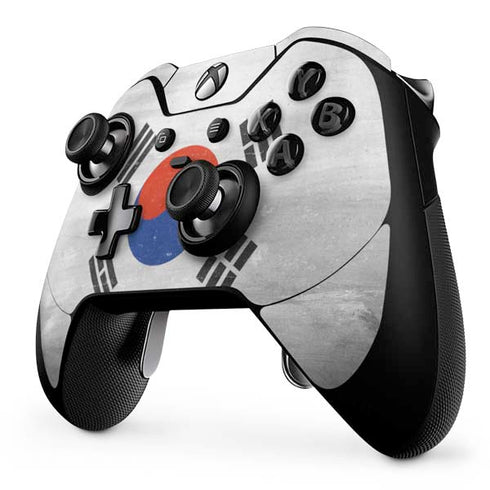 South Korean Flag Distressed Xbox One Elite Controller Skin